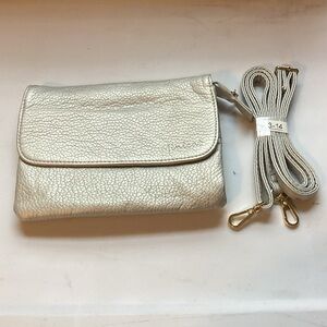 Elegant Silver Clutch by Minicat